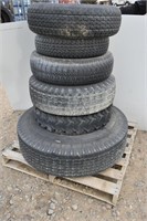 Misc. Pallet of Tires
