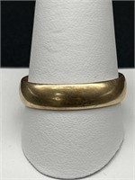 14K Gold Ring TW 5.1g Size 12