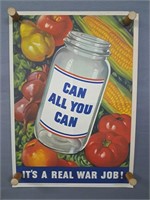 Authernic 1943 Can All You Can War Poster