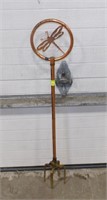 Copper Decorative Yard Sprinkler (36")