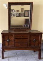 Riverside Furniture ‘Craftsman’ Server w/ Mirror