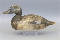 Evans Decoy Factory Bluebill Drake Duck Decoy,