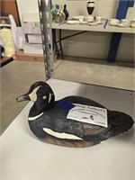 Hand carved duck decoy by George torbert Milford