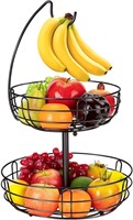 WF5238  Fuleadture 2 Tier Fruit Holder Kitchen Di