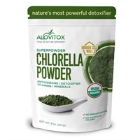 Alovitox Certified Organic Chlorella Powder 227g (