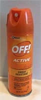 E5) Off Active, sweat resistant 6oz, unused