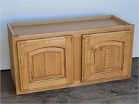 Oak Upper Kitchen Cabinet 30" X 15"