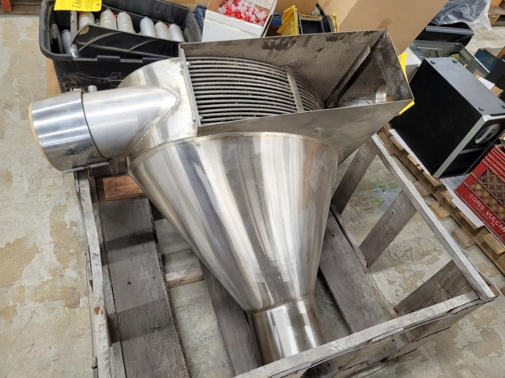 STAINLESS SEPERATOR HOPPER