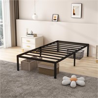 HUAXIN LUCKY 14 Inch Twin Bed Frames No Box Sprin