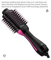 Hair Dryer and Blow Dryer Brush in One