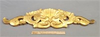 Carved Gilt Wood Wall Ornament