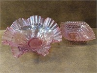 Pink Glass Bowls