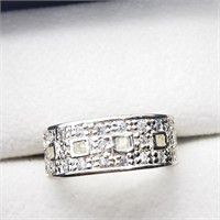 $80 Silver CZ Ring