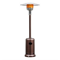 50000 BTU Patio Standing LP Gas Heater Stainless S