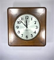 Self Winding Clock Co. Battery Electric Clock