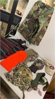 Hunter’s Clothing: Gloves, Caps, Masks, Shirt,