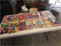 19 MARVEL THE MICRONAUTS COMIC BOOKS