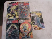 1-5 EAGLE ROBO HUNTER COMIC BOOKS