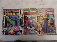 1-3 MARVEL QUESTPROBE LIMITED SERIES COMIC BOOKS