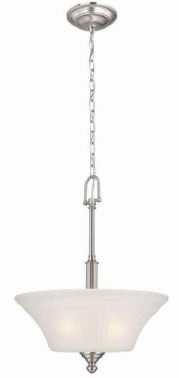 Creekford 3-light Brushed Nickel Pendant