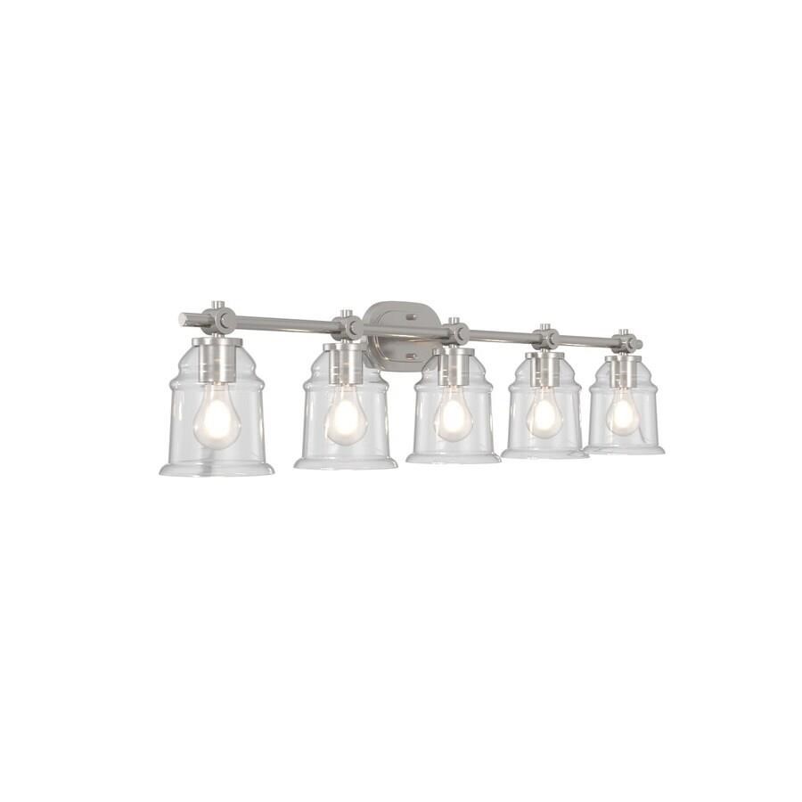 $130  allen + roth Winsbrell 5-Light Nickel Vanity