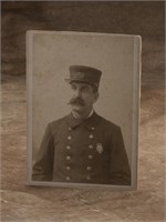 Cabinet Card of City Marshal and Chief of Police