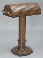 Oak, custom made Pedestal Saddle Stand