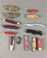 14x The Bid Assorted Pocket Knives