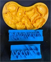 Mint Candy Mold And Happy Birthday