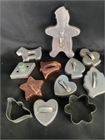 Vintage Metal Cookie Cutters