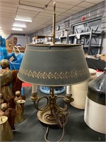 Vintage metal lamp.