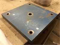 Steel plate 18 x 18 x 2.