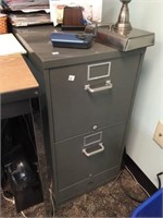 metal 2 drawer file cabinet