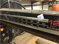 Sears Craftsman 12” Radial saw with sanding wheel