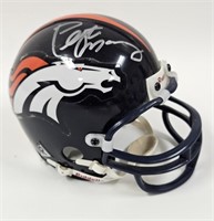 Peyton Manning Signed Broncos for Mini-Helmet