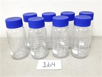 (8) 1000mL Glass Reagent Storage Bottles (No Ship)