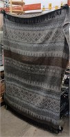 Heavy Alpaca wool blanket 58 x 80
