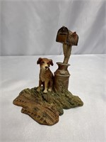 VINTAGE CERAMIC LOWELL DAVIS FIGURINE DOG