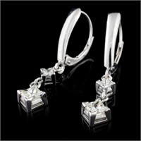 1.60ctw Diamond Earrings in 14K Gold