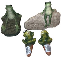 Frog Garden Decor