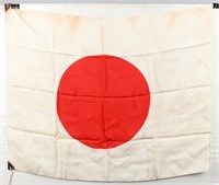 WWII JAPANESE SILK  FLAG