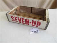 1975 Seven Up Drink Crate