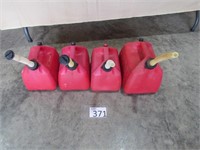 Four Gas Cans