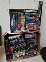 Group of VHS movies some kids and Disney's