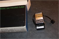 Polaroid flash model 490