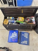 Tool box and contents, repair manuals