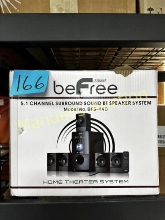 BEFREE 5.1 CHANNEL SURROUND SOUND BT SYSTEM