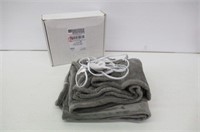 "As Is" The Best Heated Throw - Grey