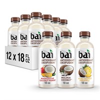 Bai Coconut Water Variety Pack  12 Pack