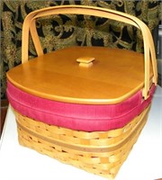 Longaberger Basket Signed by Jerry Longaberger #3